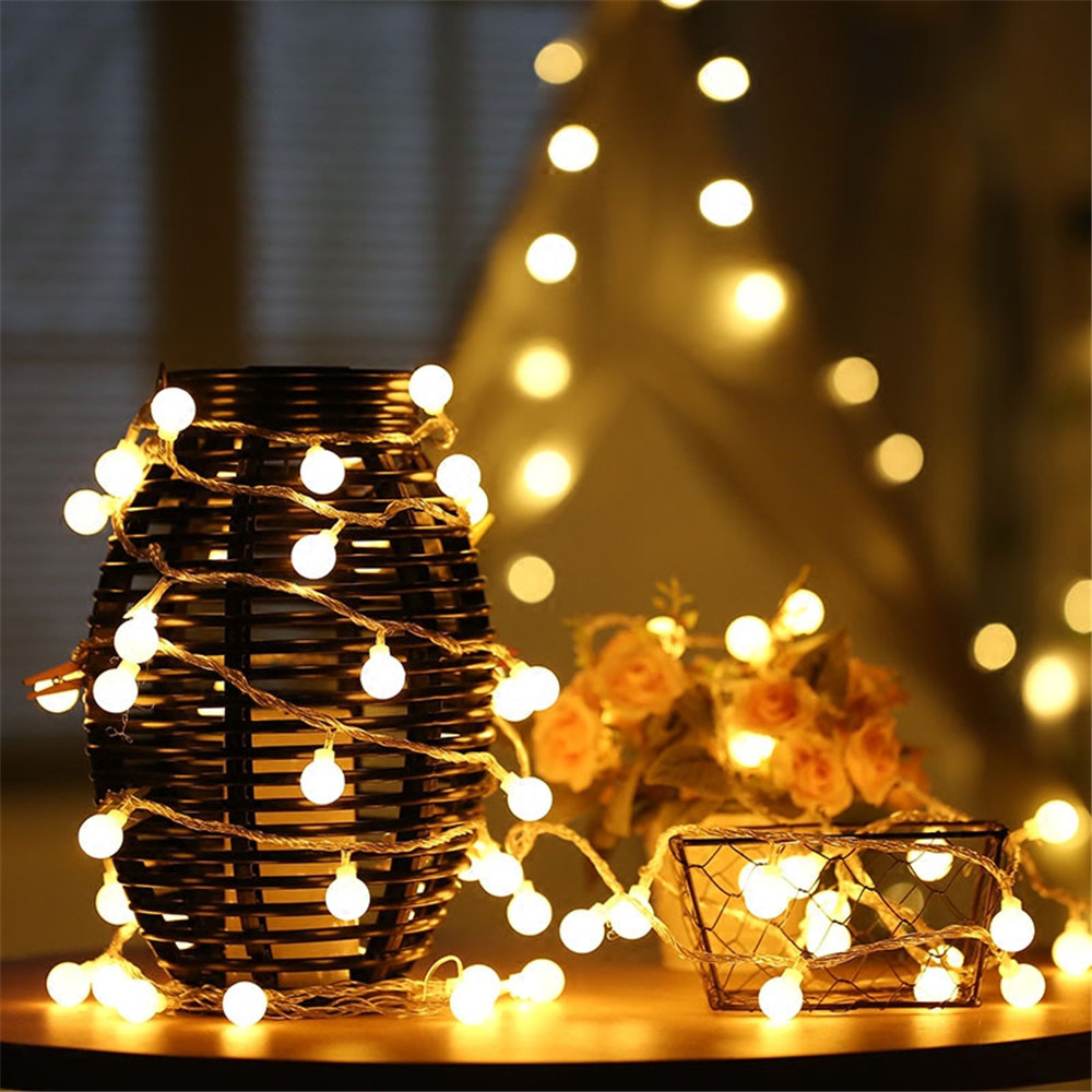 ไฟประดับโซลาร์เซลล์/USB/แบตเตอ - String Light Outdoor บทวิจารณ์และราคา