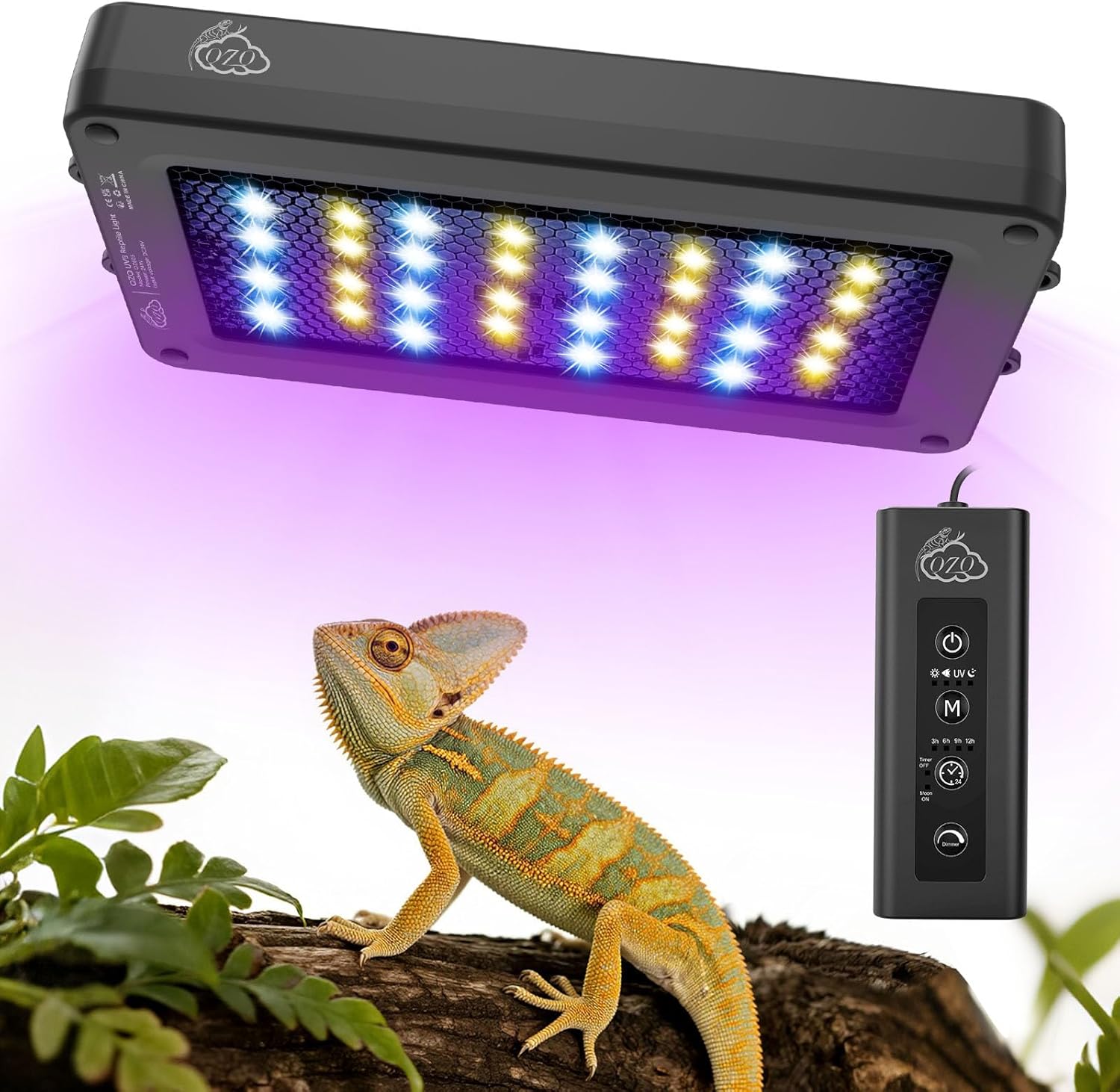 หลอดไฟ LED UVA UVB 24W สำหรับส - Gecko Lighting & Decor บทวิจารณ์และราคา
