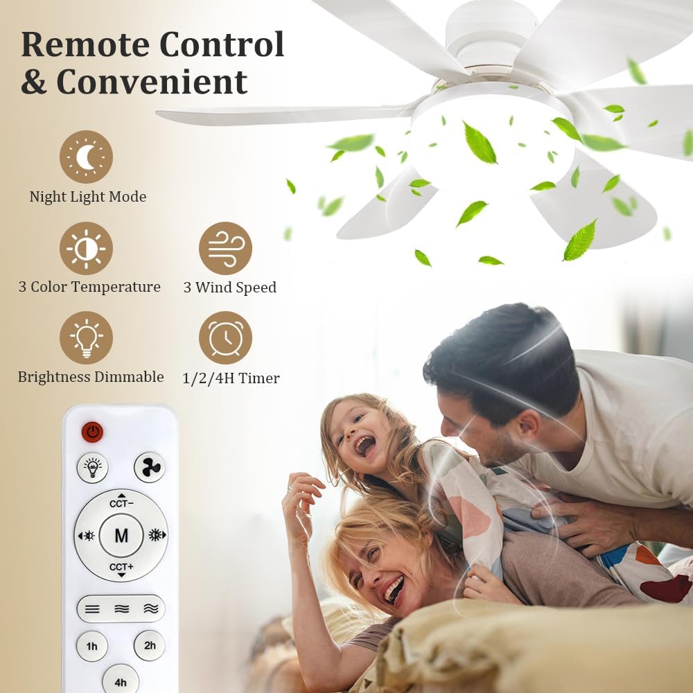 พัดลมติดเพดานพร้อมรีโมท, พัดลม - Lighting Decoration For Home บทวิจารณ์และราคา
