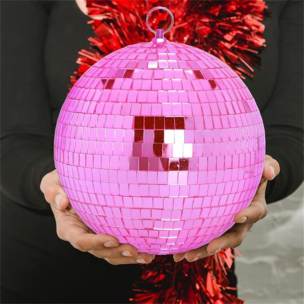 ลูกบอลกระจกสะท้อนแสงสีชมพู, ลู - Disco Ball Mirror บทวิจารณ์และราคา