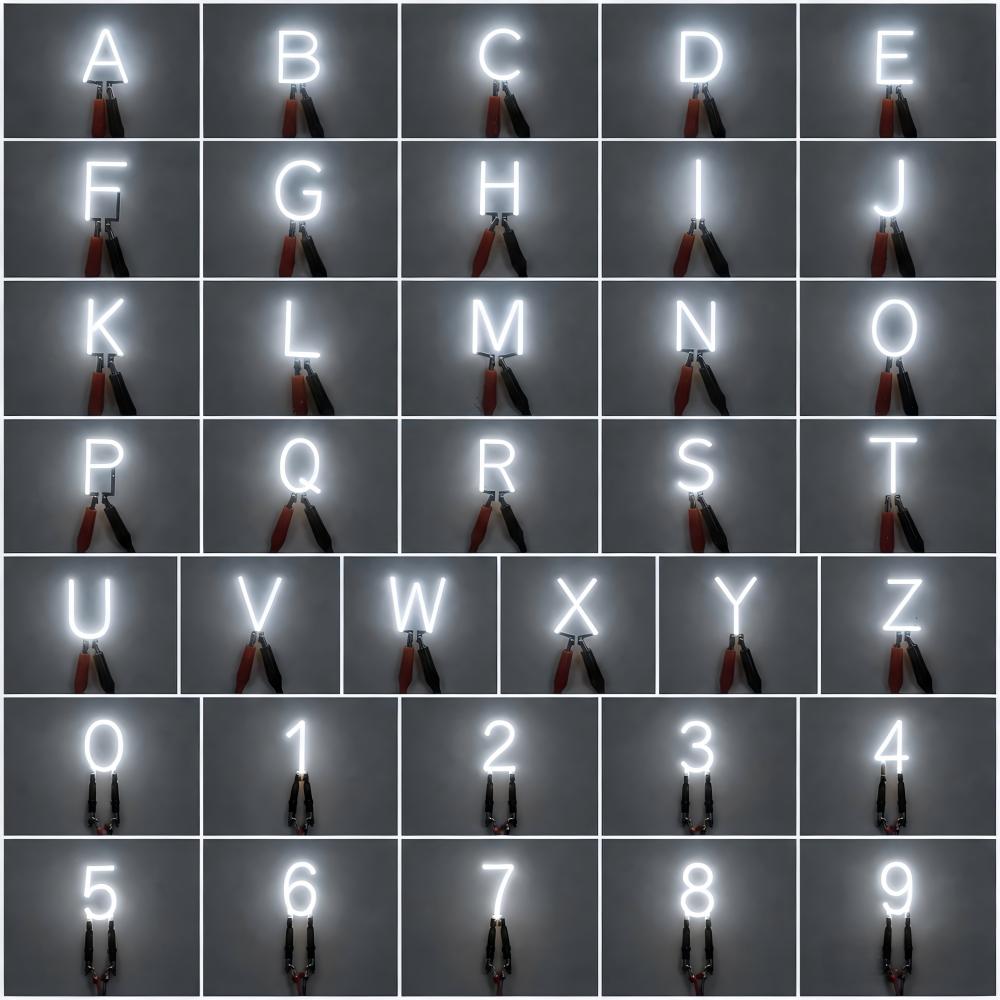 0-9 A-Z DIY ไส้หลอดไฟสร้างสรรค - Lighting Decor Photos บทวิจารณ์และราคา