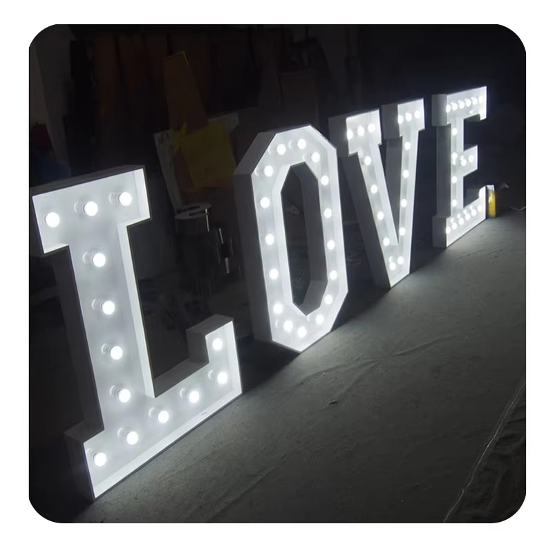 ตกแต่ง Marry Me ไฟ Marquee Let - Light Up Letters Marquee บทวิจารณ์และราคา