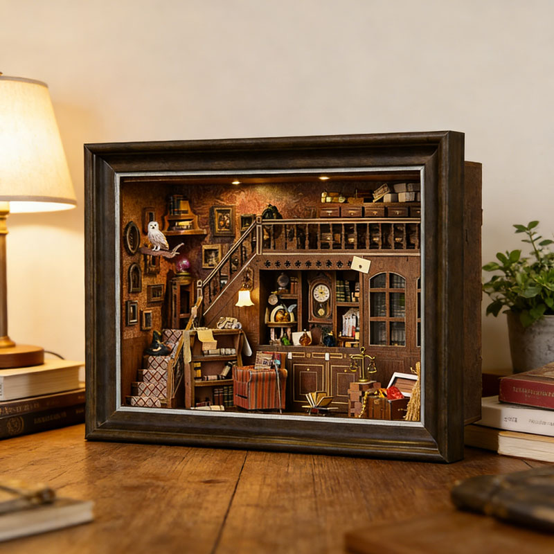ชุดคิท DIY 3D บ้านตุ๊กตาไม้ขนา - Lighting Decor Photos บทวิจารณ์และราคา