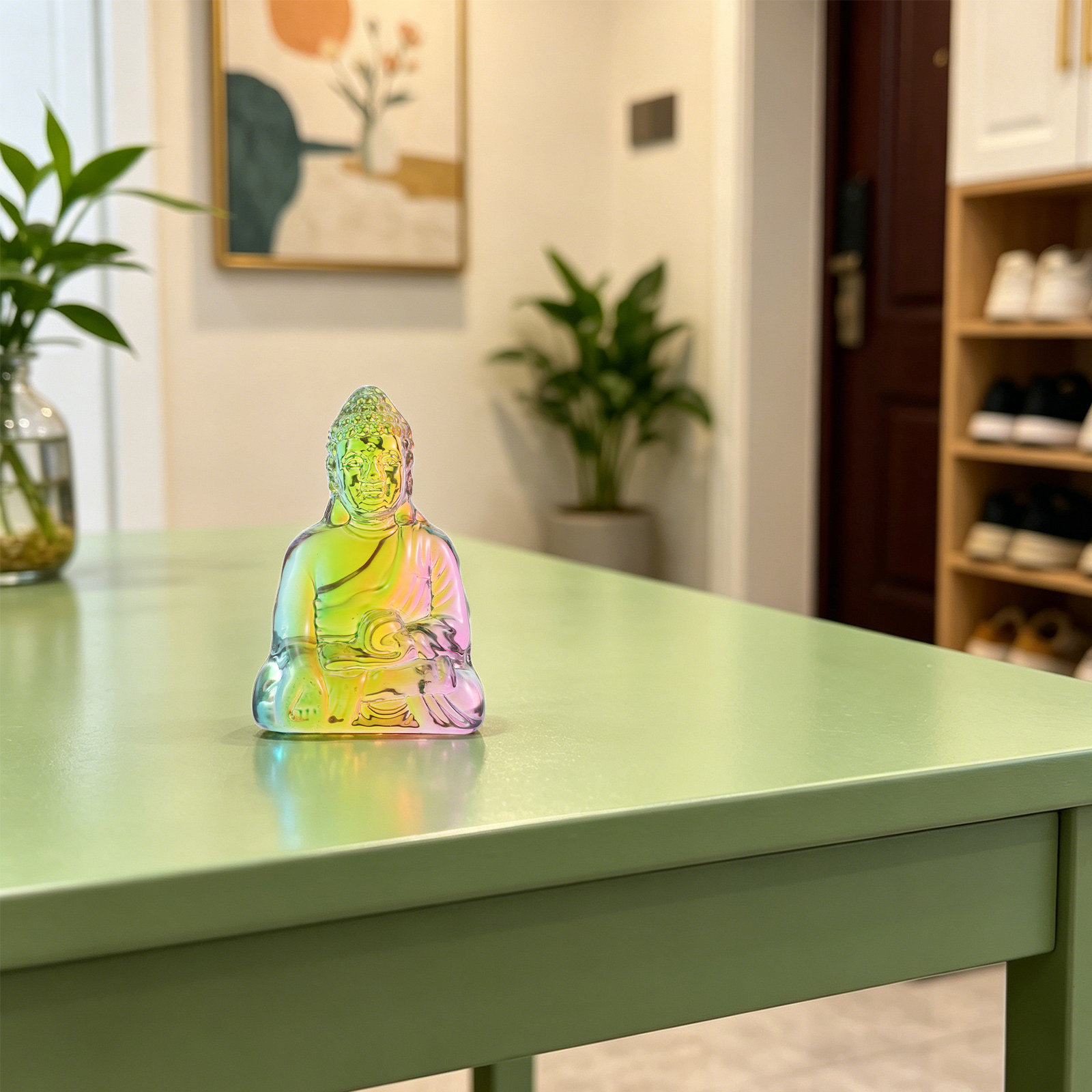 พระพุทธรูปคริสตัลขนาด 4.2 นิ้ว - Office Lighting Decor บทวิจารณ์และราคา