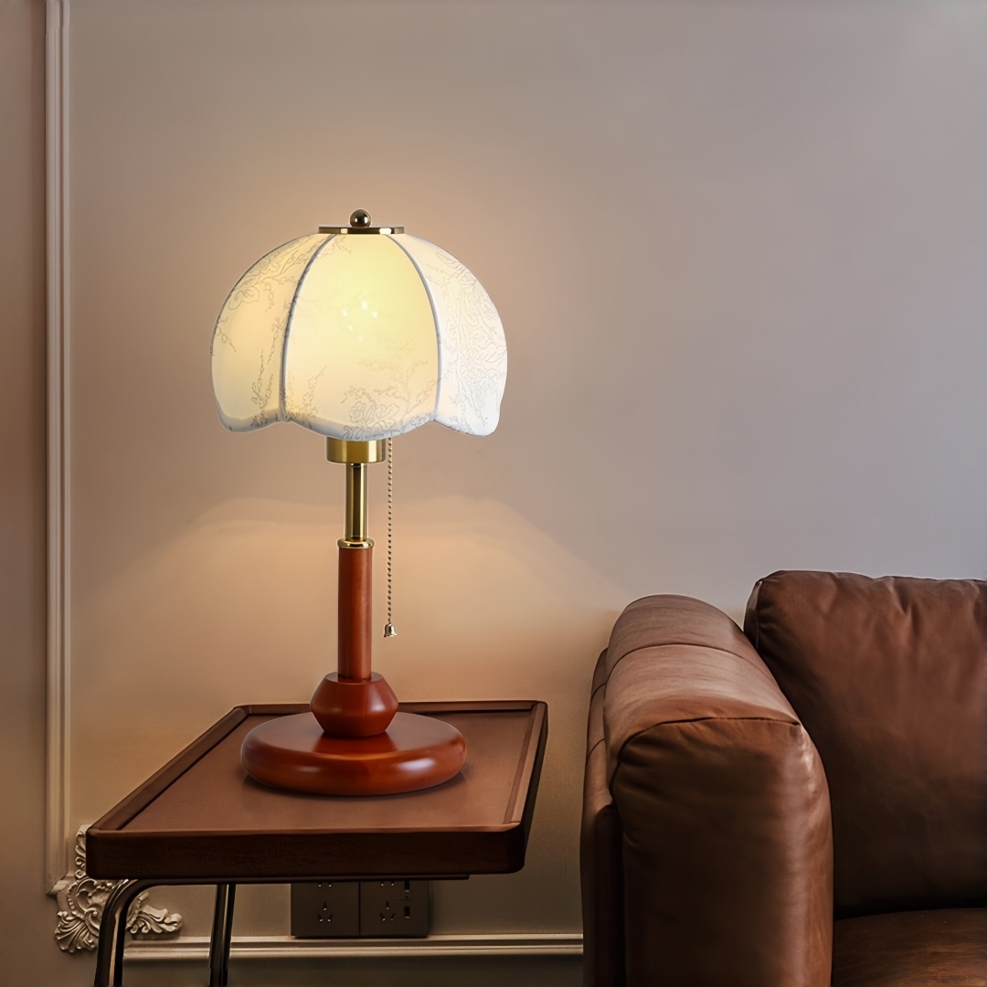 โคมไฟตั้งโต๊ะทรงโดมแบบวินเทจ ส - Lighting Decoration For Home บทวิจารณ์และราคา