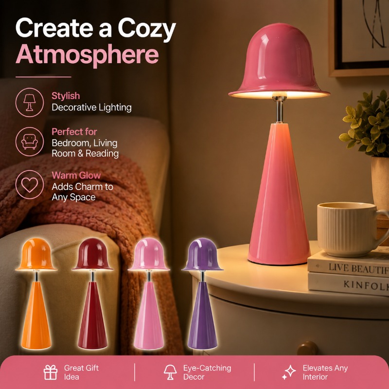 โคมไฟตั้งโต๊ะรูปเห็ดดีไซน์ทันส - Mushroom Table Lamp บทวิจารณ์และราคา