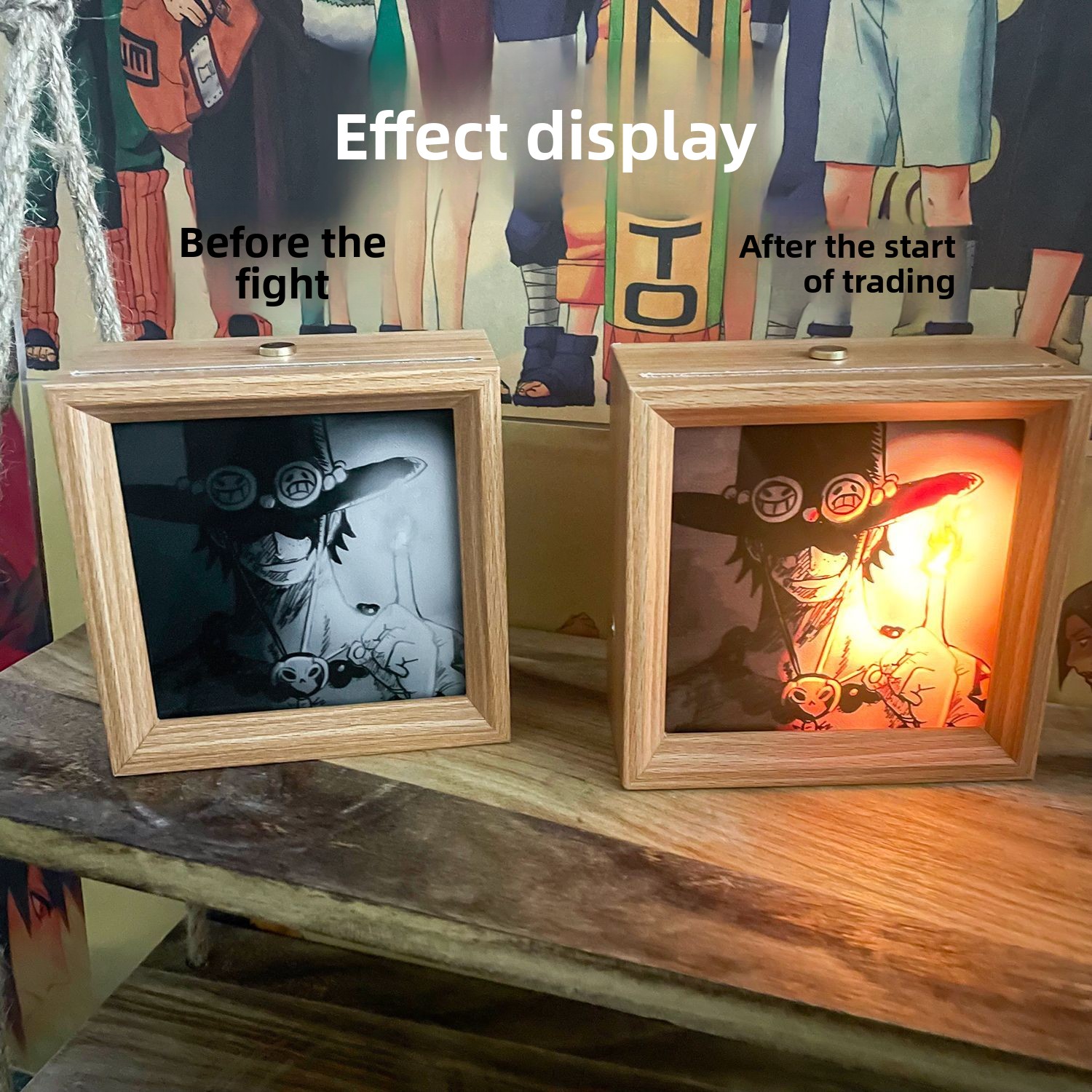 โปสเตอร์การ์ตูนวันพีซ ภาพวาดแส - Lighting Decor Photos บทวิจารณ์และราคา