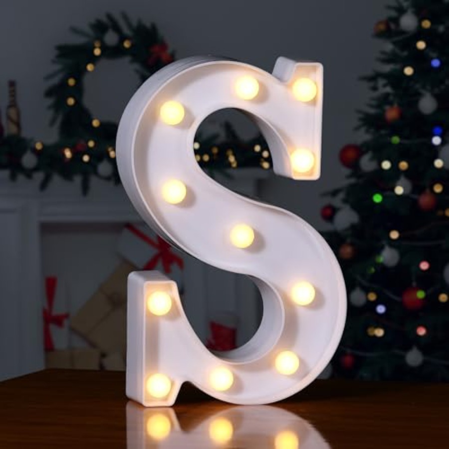 ไฟ LED ตัวอักษร ป้ายไฟประดับตก - Light Up Letters Marquee บทวิจารณ์และราคา