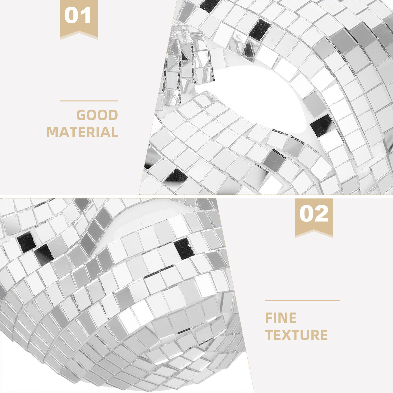 หน้ากากดิสโก้บอลแบบเต็มหน้า ปร - Disco Ball Mirror บทวิจารณ์และราคา