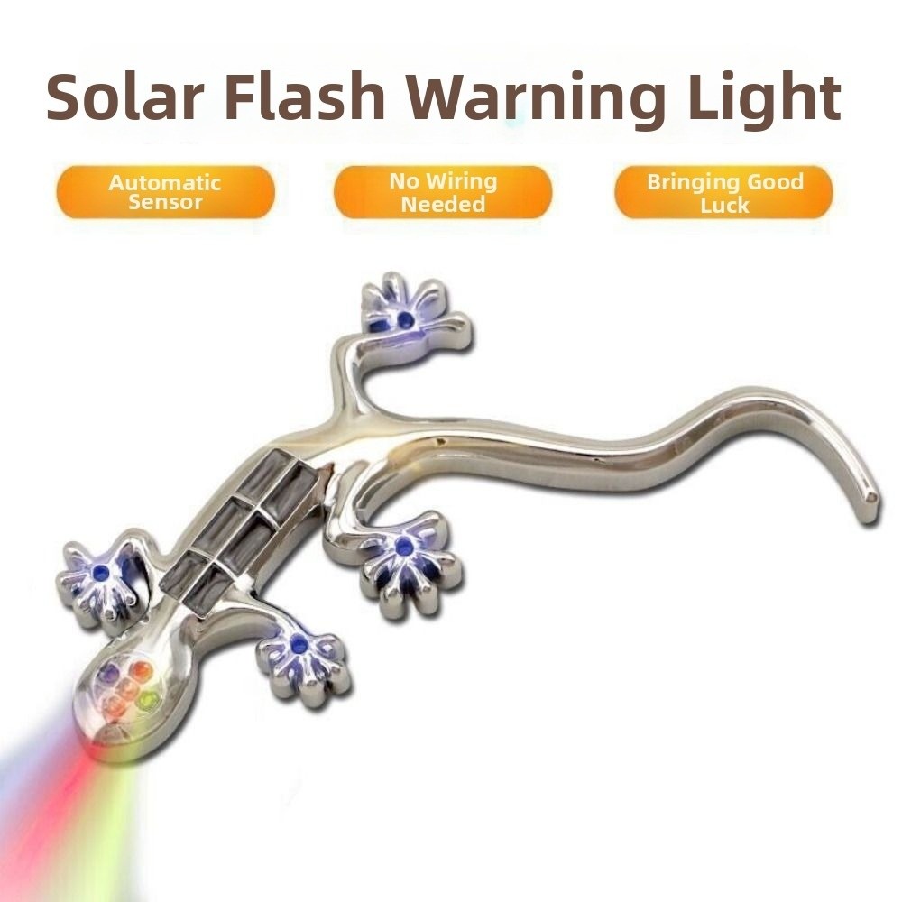 ไฟเตือนพลังงานแสงอาทิตย์รูปจิ้ - Gecko Lighting & Decor บทวิจารณ์และราคา
