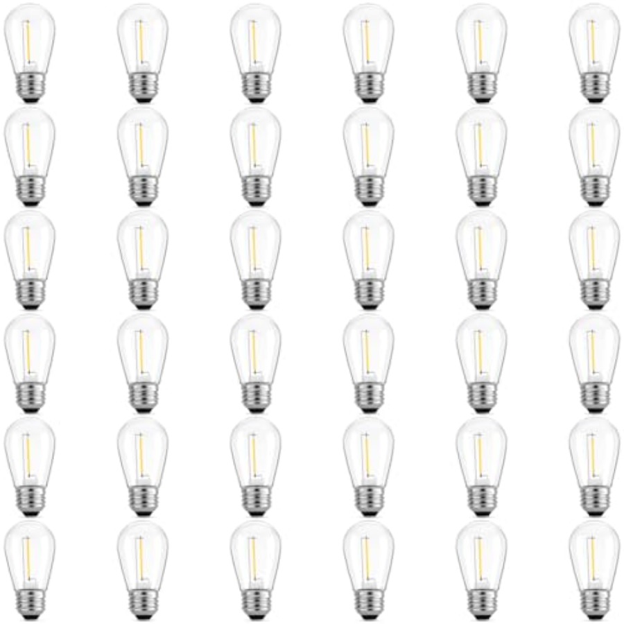 หลอดไฟ LED S14 36 แพ็คสำหรับไฟ - String Light Outdoor บทวิจารณ์และราคา