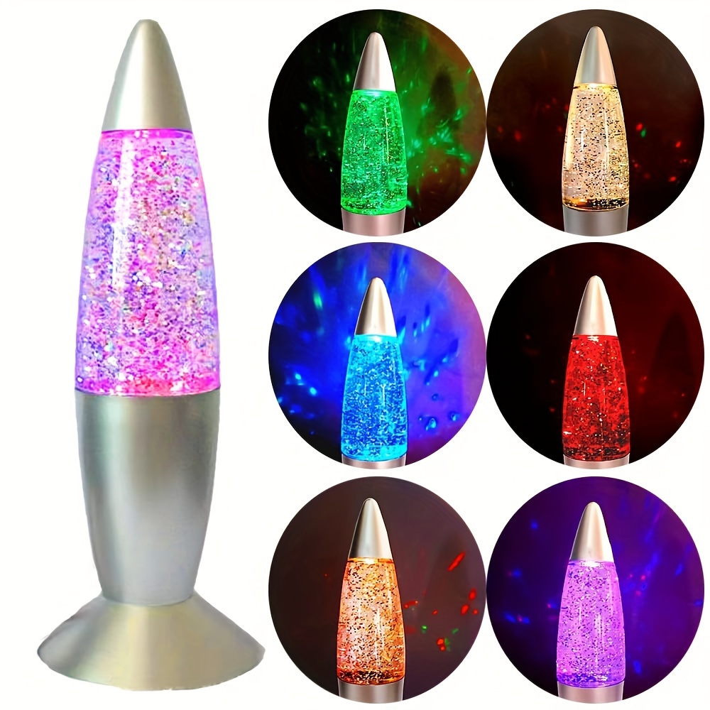 โคมไฟรูปทรงจรวด LED แบบ USB เป - Colour Changing Bulb บทวิจารณ์และราคา