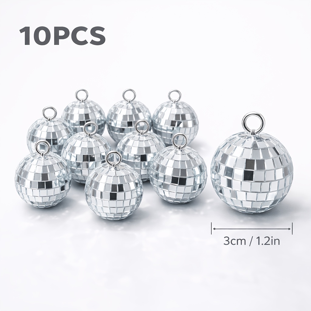 12 ชิ้นมินิดิสโก้เมอร์รี่บอลส์ - Disco Ball Mirror บทวิจารณ์และราคา