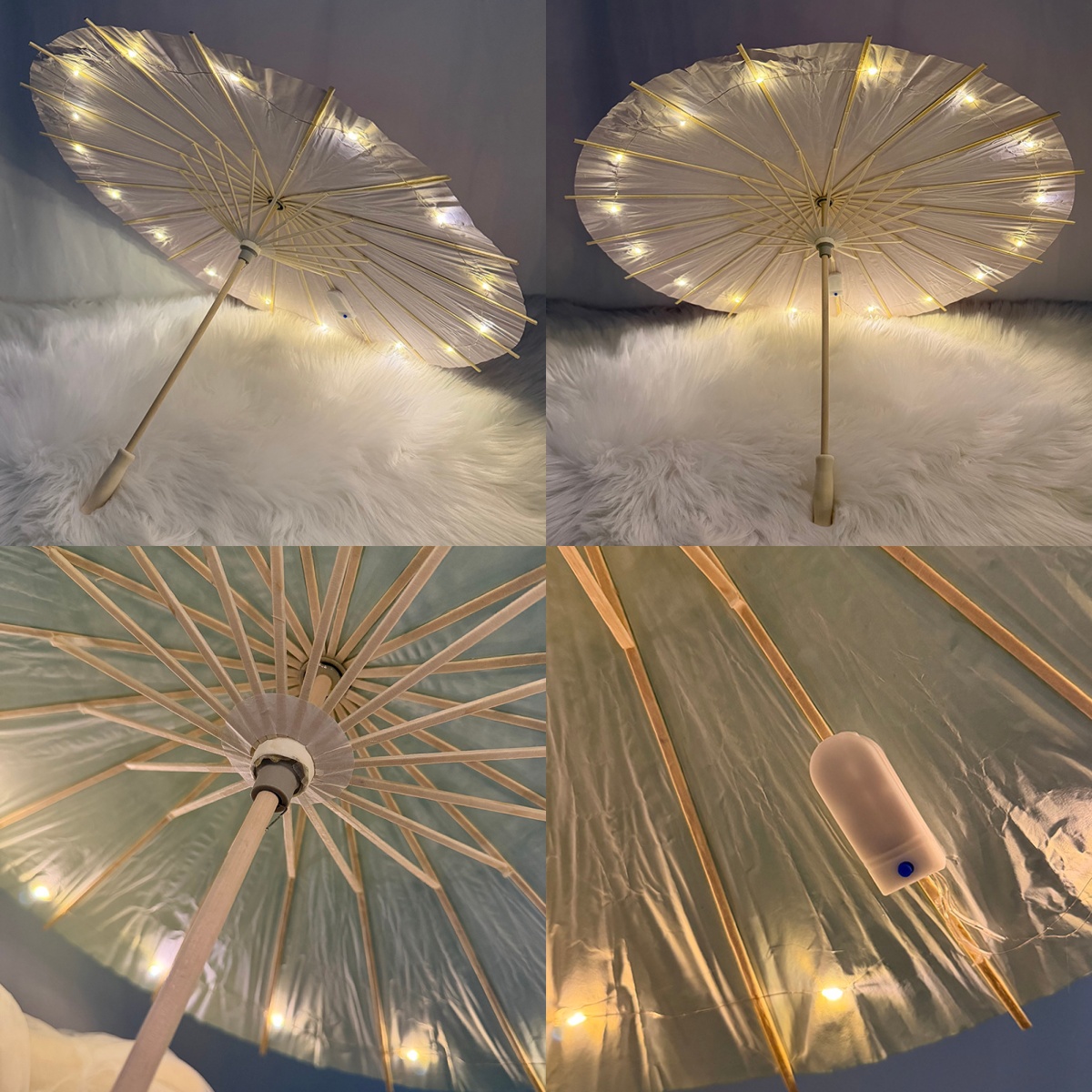 ร่มกระดาษ LED เรืองแสง 60 ซม.  - Lighting Decor Photos บทวิจารณ์และราคา