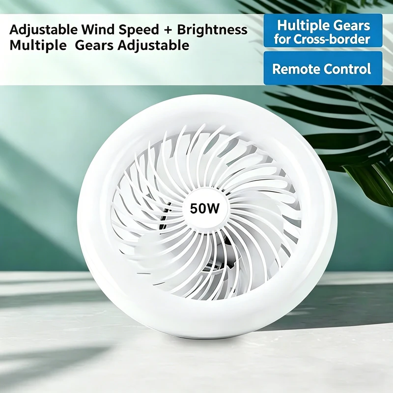โคมไฟพัดลมเพดาน 2 in 1 ปรับควา - Decor Lighting Fans บทวิจารณ์และราคา