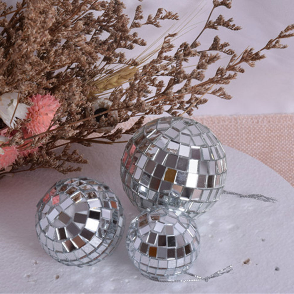 ลูกบอลดิสโก้กระจกสะท้อนแสง 6 ช - Disco Ball Mirror บทวิจารณ์และราคา