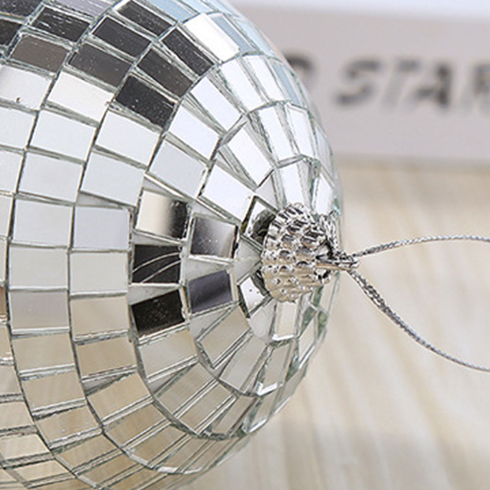 ลูกบอลดิสโก้กระจกสะท้อนแสง 6 ช - Disco Ball Mirror บทวิจารณ์และราคา