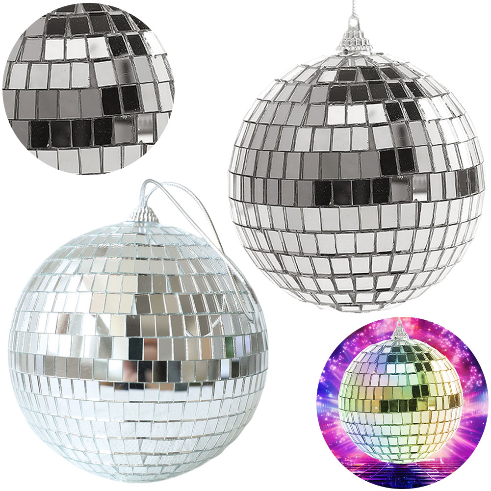 ลูกบอลดิสโก้กระจกสะท้อนแสง 6 ช - Disco Ball Mirror บทวิจารณ์และราคา