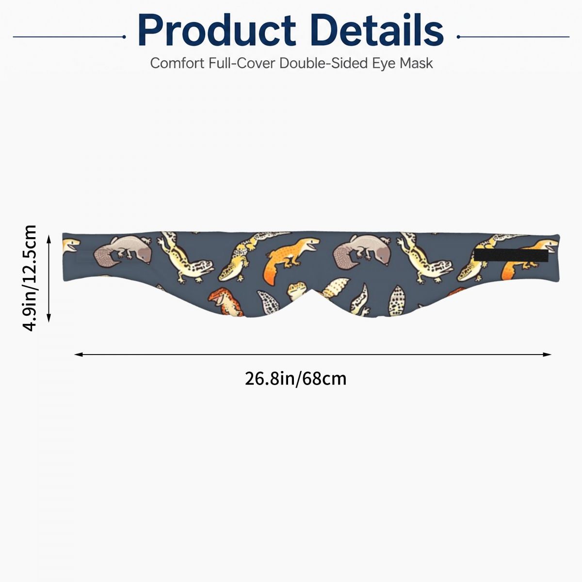 ผ้าปิดตา Chub Geckos สีเทาเข้ม - Gecko Lighting & Decor บทวิจารณ์และราคา