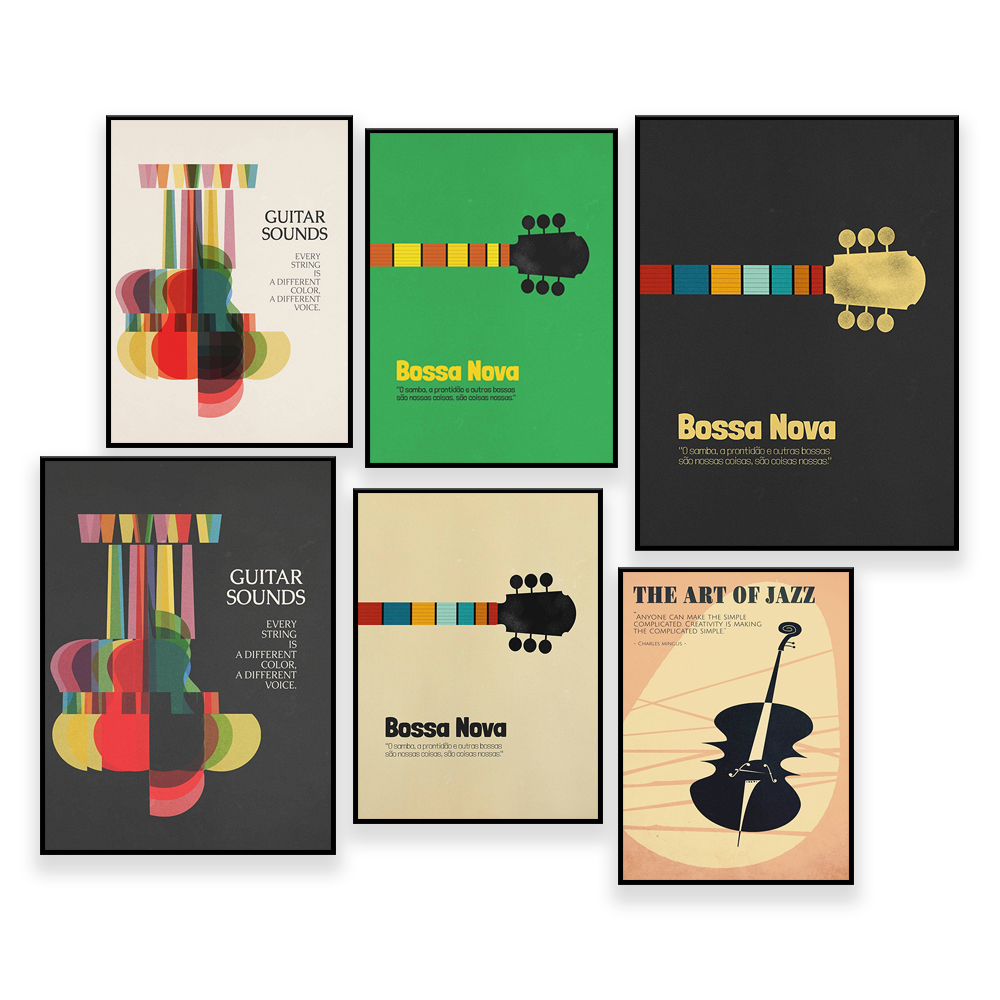 Bossa Nova โปสเตอร์,Jazz พิมพ์ - Nova Decor & Lighting Julestjerne บทวิจารณ์และราคา