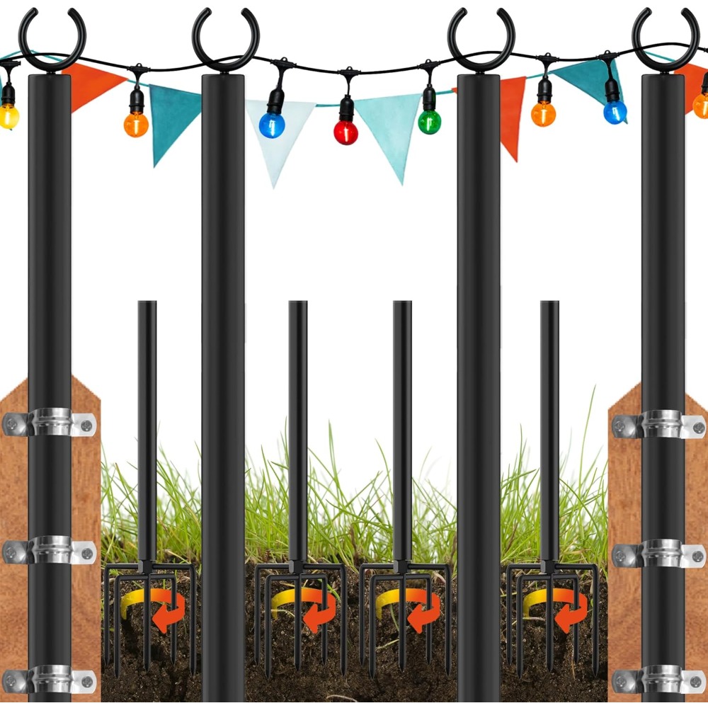 เสาไฟประดับ Land·voi แบบ 4 ชิ้ - String Light Outdoor บทวิจารณ์และราคา