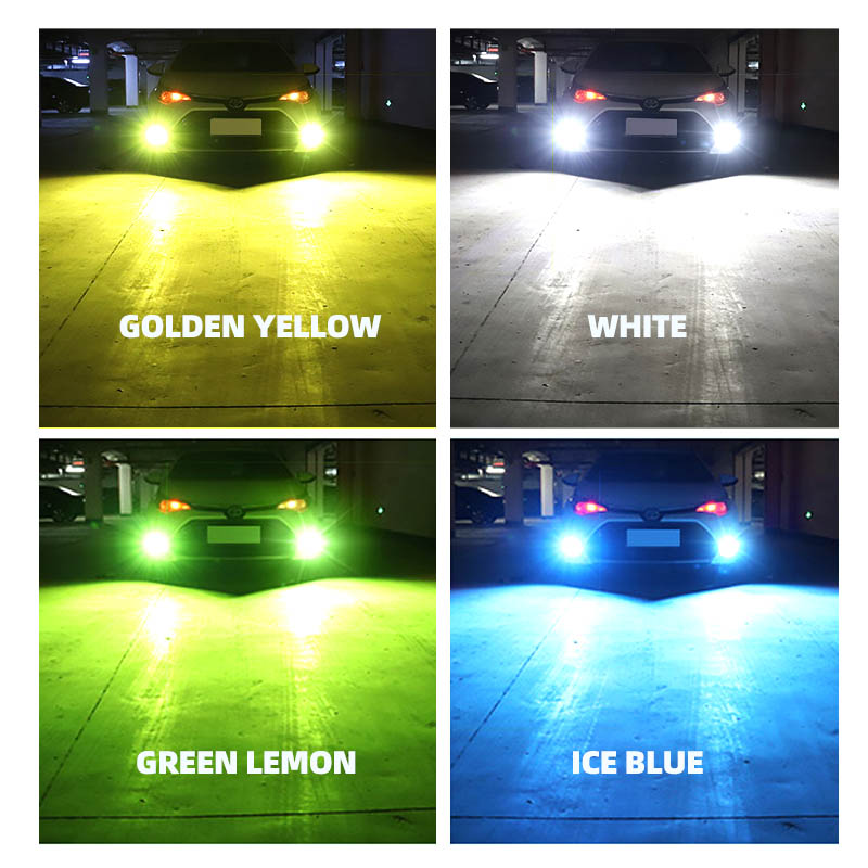 2xCar LED ด้านหน้าหมอกหลอดไฟ D - Colour Changing Bulb บทวิจารณ์และราคา