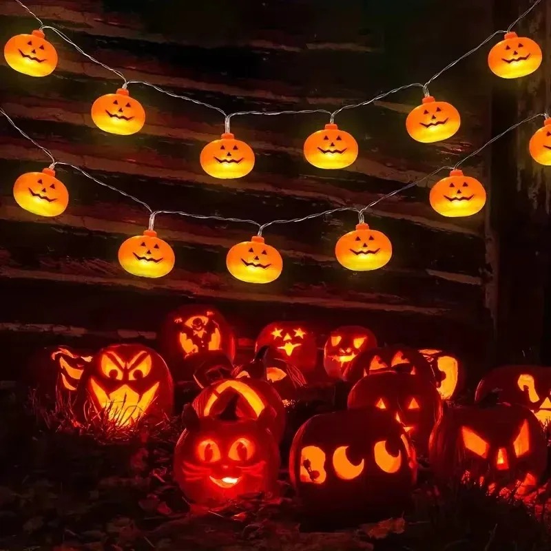 ไฟประดับฮาโลวีนรูปฟักทอง 20LED - String Light Outdoor บทวิจารณ์และราคา
